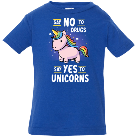 T-Shirts Royal / 6 Months Say No to Drugs Infant Premium T-Shirt