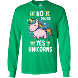 T-Shirts Irish Green / S Say No to Drugs Men's Long Sleeve T-Shirt