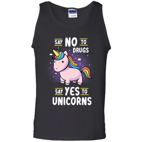 T-Shirts Black / S Say No to Drugs Men's Tank Top
