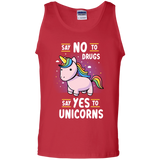 T-Shirts Red / S Say No to Drugs Men's Tank Top