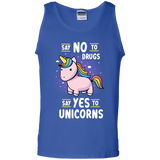 T-Shirts Royal / S Say No to Drugs Men's Tank Top