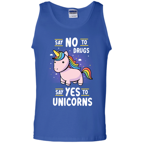 T-Shirts Royal / S Say No to Drugs Men's Tank Top
