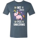 T-Shirts Indigo / S Say No to Drugs Men's Triblend T-Shirt