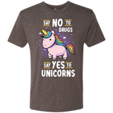 T-Shirts Macchiato / S Say No to Drugs Men's Triblend T-Shirt