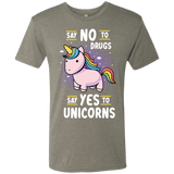 T-Shirts Venetian Grey / S Say No to Drugs Men's Triblend T-Shirt