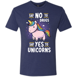 T-Shirts Vintage Navy / S Say No to Drugs Men's Triblend T-Shirt