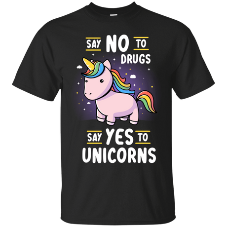 T-Shirts Black / S Say No to Drugs T-Shirt