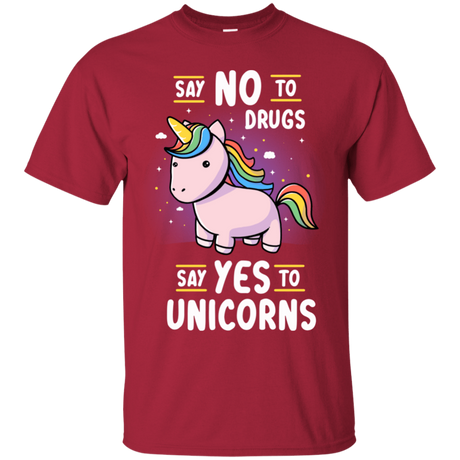 T-Shirts Cardinal / S Say No to Drugs T-Shirt