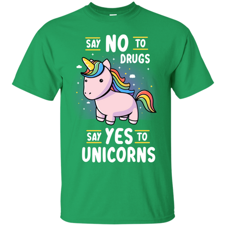 T-Shirts Irish Green / S Say No to Drugs T-Shirt