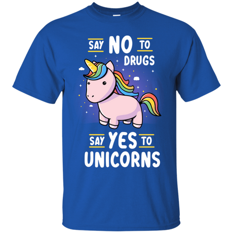 T-Shirts Royal / S Say No to Drugs T-Shirt