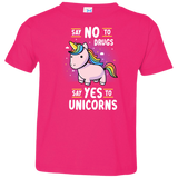 T-Shirts Hot Pink / 2T Say No to Drugs Toddler Premium T-Shirt