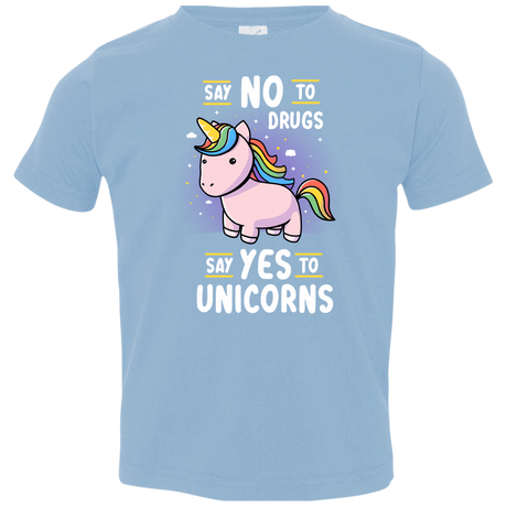 T-Shirts Light Blue / 2T Say No to Drugs Toddler Premium T-Shirt