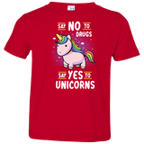 T-Shirts Red / 2T Say No to Drugs Toddler Premium T-Shirt