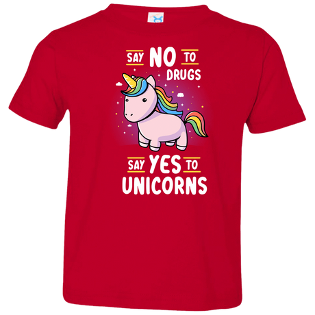 T-Shirts Red / 2T Say No to Drugs Toddler Premium T-Shirt