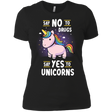 T-Shirts Black / X-Small Say No to Drugs Women's Premium T-Shirt