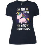 T-Shirts Midnight Navy / X-Small Say No to Drugs Women's Premium T-Shirt
