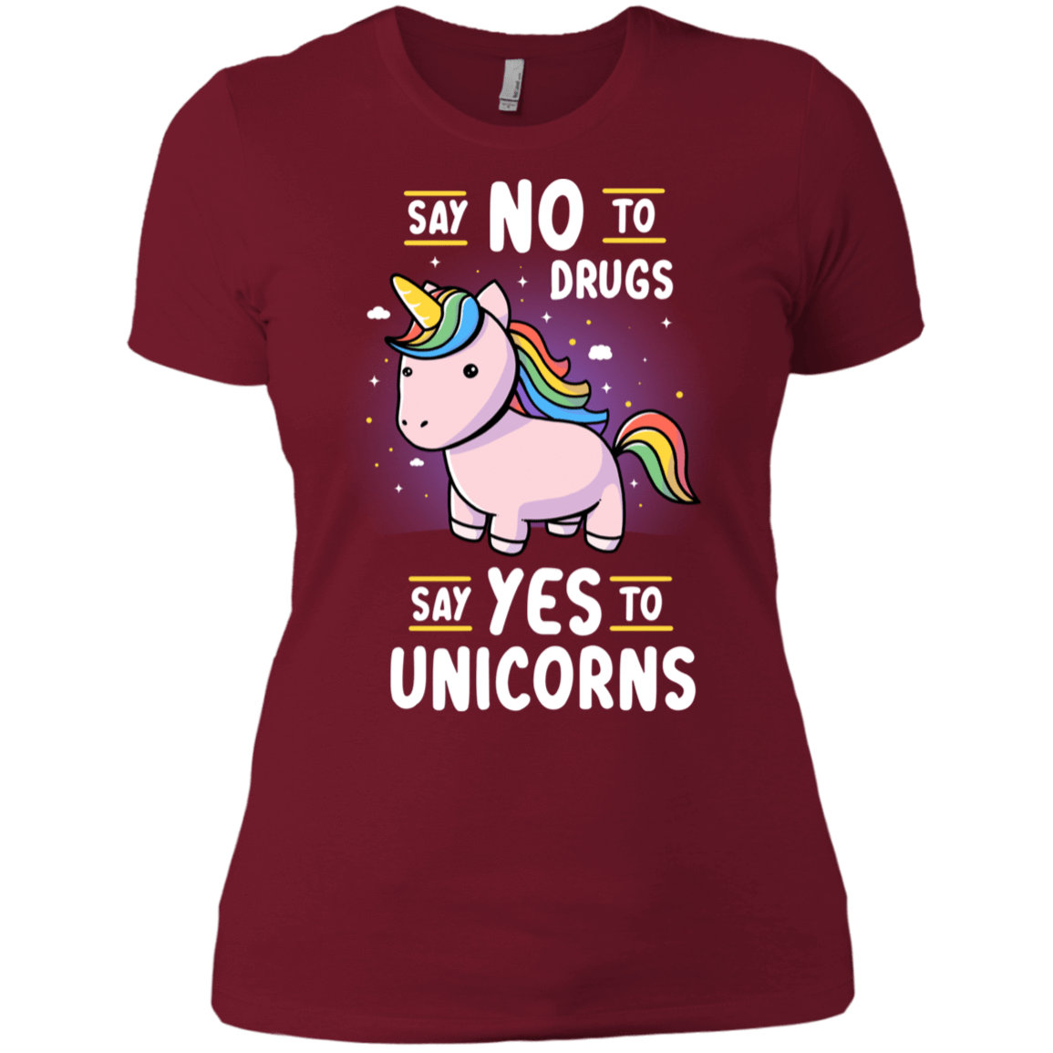 T-Shirts Scarlet / S Say No to Drugs Women's Premium T-Shirt