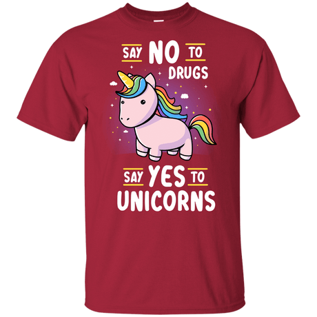 T-Shirts Cardinal / YXS Say No to Drugs Youth T-Shirt