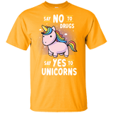 T-Shirts Gold / YXS Say No to Drugs Youth T-Shirt