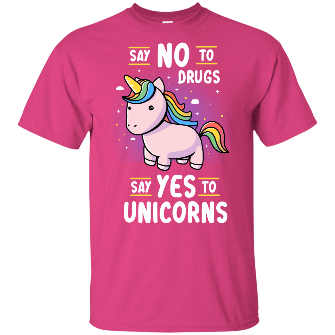 T-Shirts Heliconia / YXS Say No to Drugs Youth T-Shirt