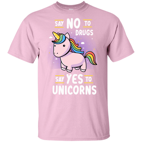 T-Shirts Light Pink / YXS Say No to Drugs Youth T-Shirt