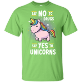 T-Shirts Lime / YXS Say No to Drugs Youth T-Shirt