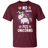 T-Shirts Maroon / YXS Say No to Drugs Youth T-Shirt