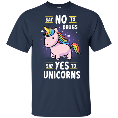 T-Shirts Navy / YXS Say No to Drugs Youth T-Shirt