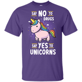 T-Shirts Purple / YXS Say No to Drugs Youth T-Shirt