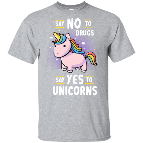 T-Shirts Sport Grey / YXS Say No to Drugs Youth T-Shirt