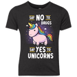 T-Shirts Vintage Black / YXS Say No to Drugs Youth Triblend T-Shirt