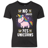 T-Shirts Vintage Black / YXS Say No to Drugs Youth Triblend T-Shirt