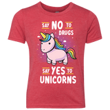 T-Shirts Vintage Red / YXS Say No to Drugs Youth Triblend T-Shirt