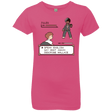 T-Shirts Hot Pink / YXS say what again Girls Premium T-Shirt