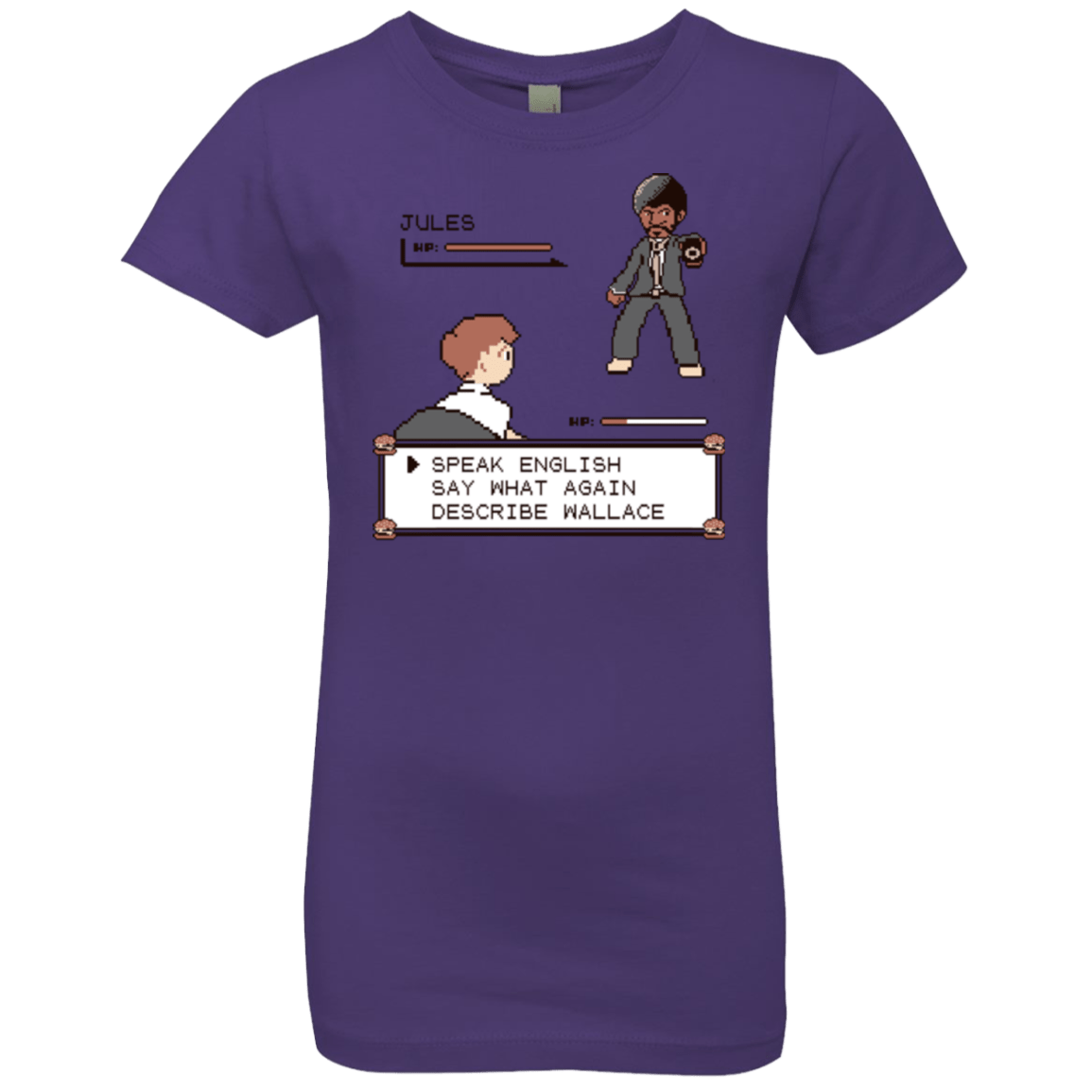 T-Shirts Purple Rush / YXS say what again Girls Premium T-Shirt