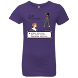 T-Shirts Purple Rush / YXS say what again Girls Premium T-Shirt