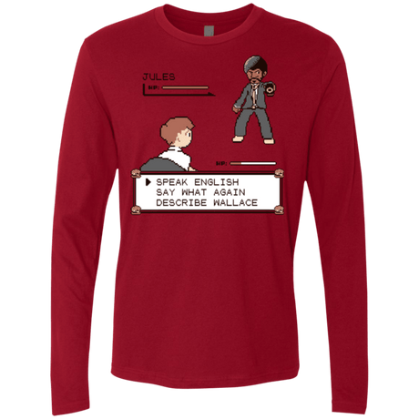 T-Shirts Cardinal / Small say what again Men's Premium Long Sleeve