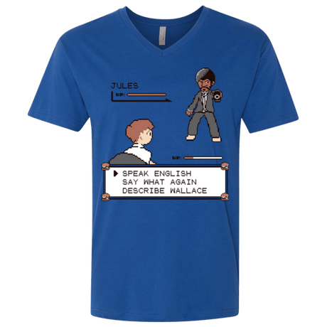T-Shirts Royal / X-Small say what again Men's Premium V-Neck