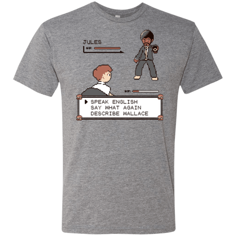 T-Shirts Premium Heather / Small say what again Men's Triblend T-Shirt