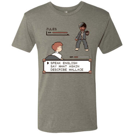 T-Shirts Venetian Grey / Small say what again Men's Triblend T-Shirt