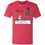 T-Shirts Vintage Red / Small say what again Men's Triblend T-Shirt