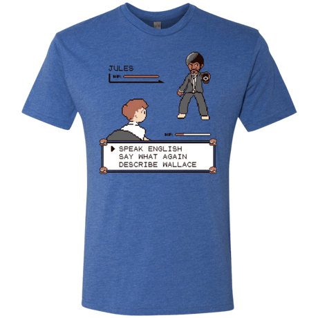 T-Shirts Vintage Royal / Small say what again Men's Triblend T-Shirt