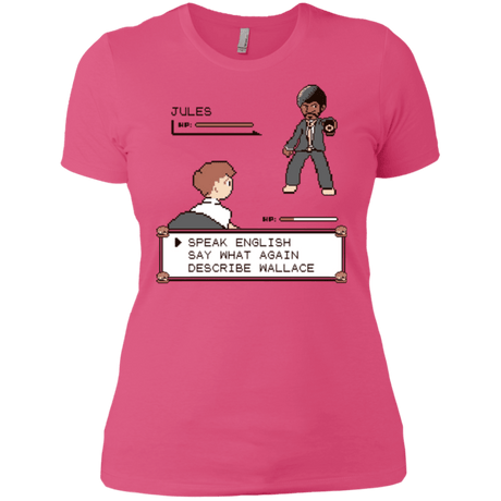 T-Shirts Hot Pink / X-Small say what again Women's Premium T-Shirt