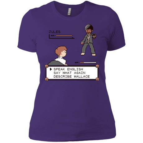 T-Shirts Purple / X-Small say what again Women's Premium T-Shirt