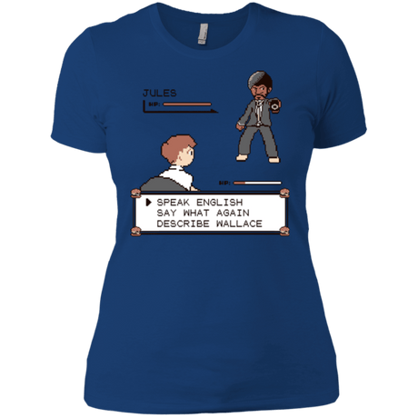 T-Shirts Royal / X-Small say what again Women's Premium T-Shirt