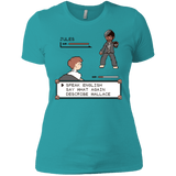 T-Shirts Tahiti Blue / X-Small say what again Women's Premium T-Shirt
