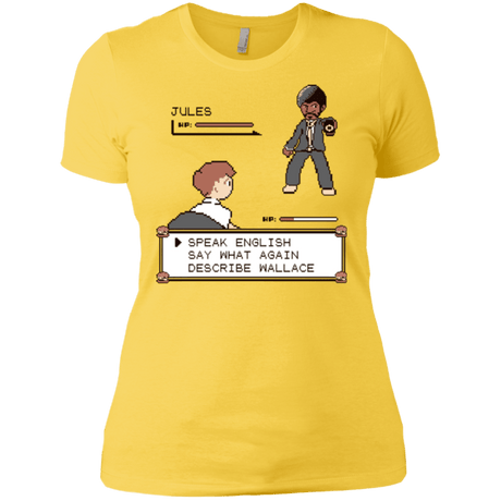 T-Shirts Vibrant Yellow / X-Small say what again Women's Premium T-Shirt