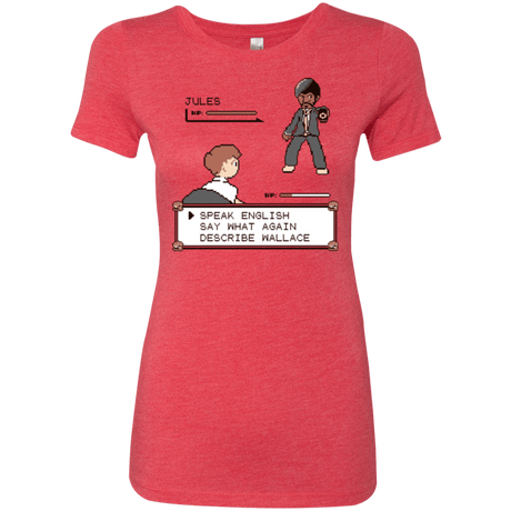 T-Shirts Vintage Red / Small say what again Women's Triblend T-Shirt