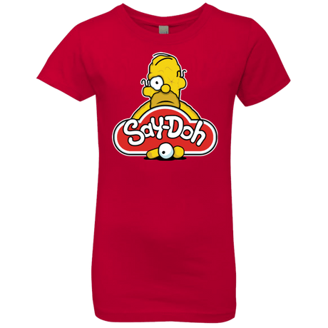 T-Shirts Red / YXS Saydoh Girls Premium T-Shirt