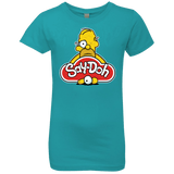 T-Shirts Tahiti Blue / YXS Saydoh Girls Premium T-Shirt